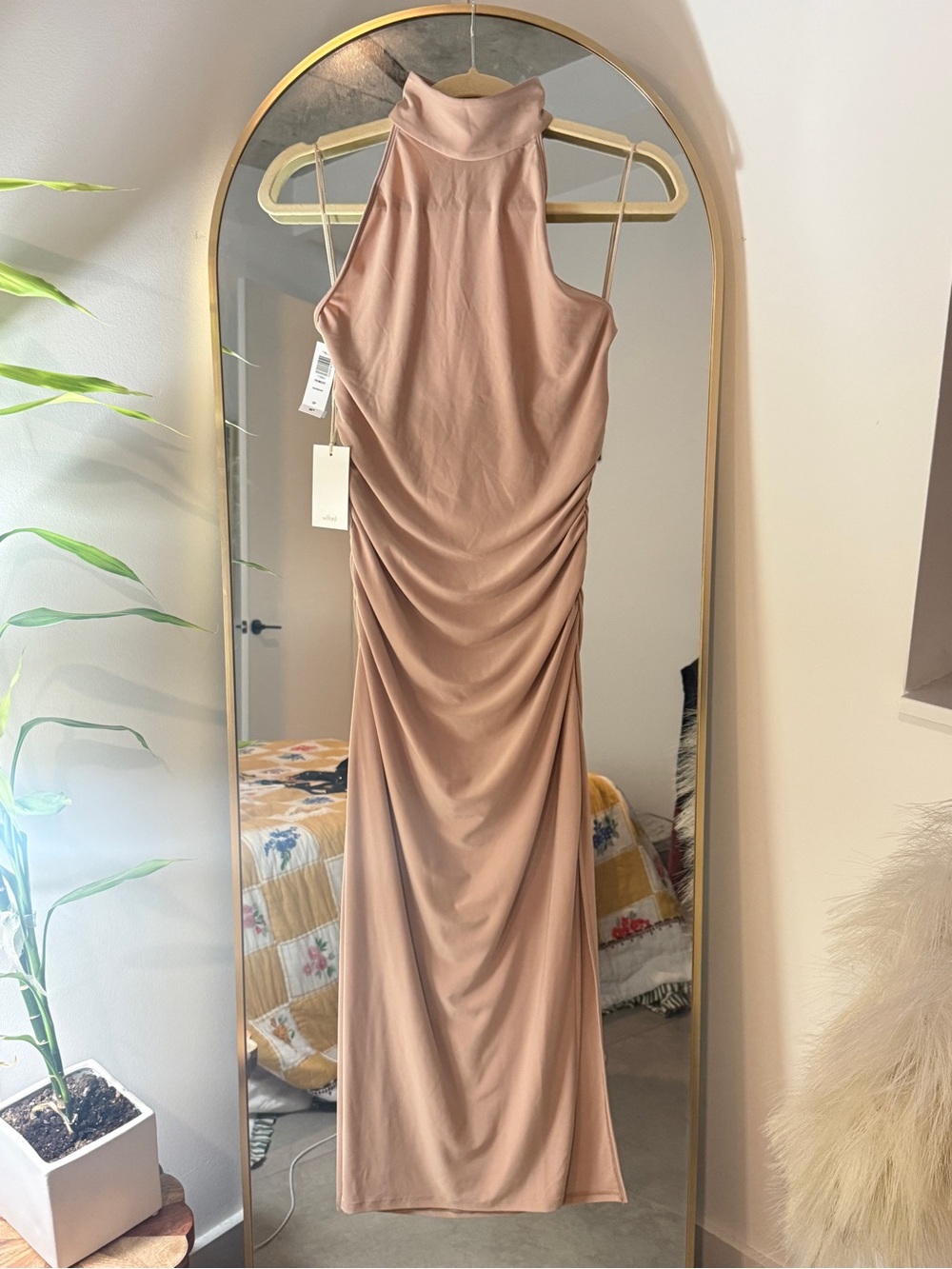 NWT Aritzia Wilfred Remedy dress in Marmot